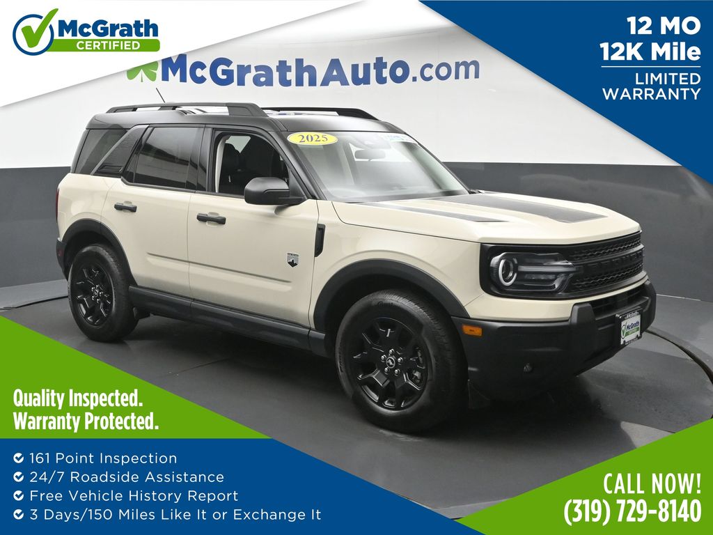 Desert Sand 2025 Ford Bronco Sport SUV / Crossover All-Wheel Drive 8-Speed Automatic