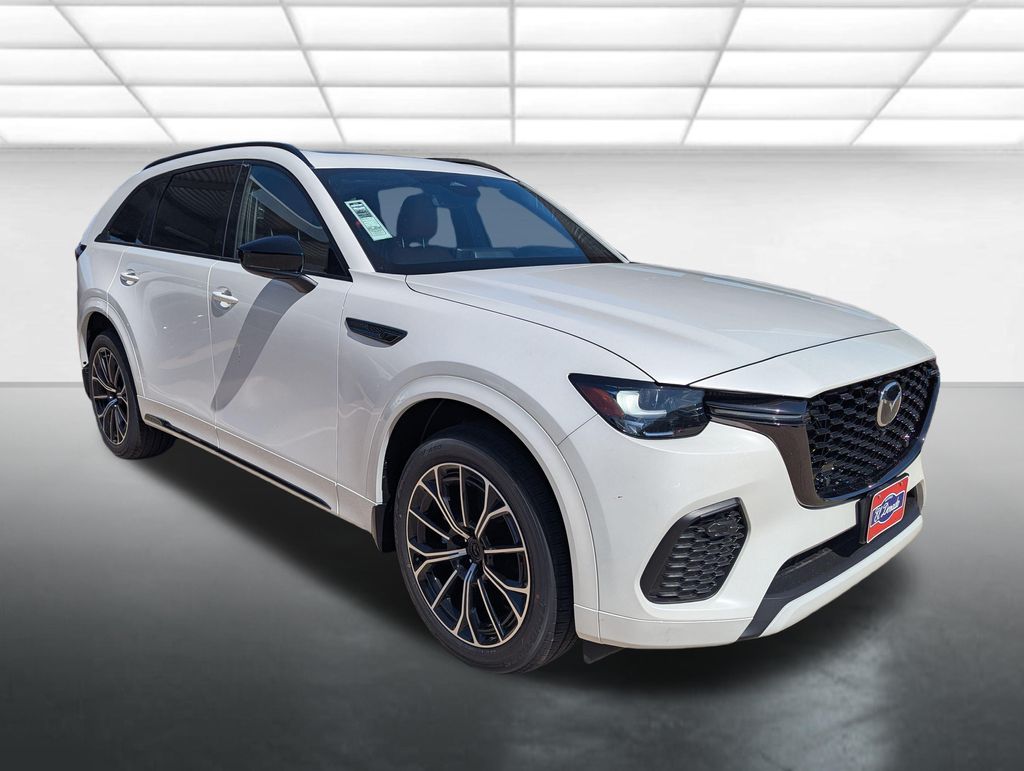 Rhodium White Premium 2026 Mazda CX-70 SUV / Crossover All-Wheel Drive 8-Speed Automatic