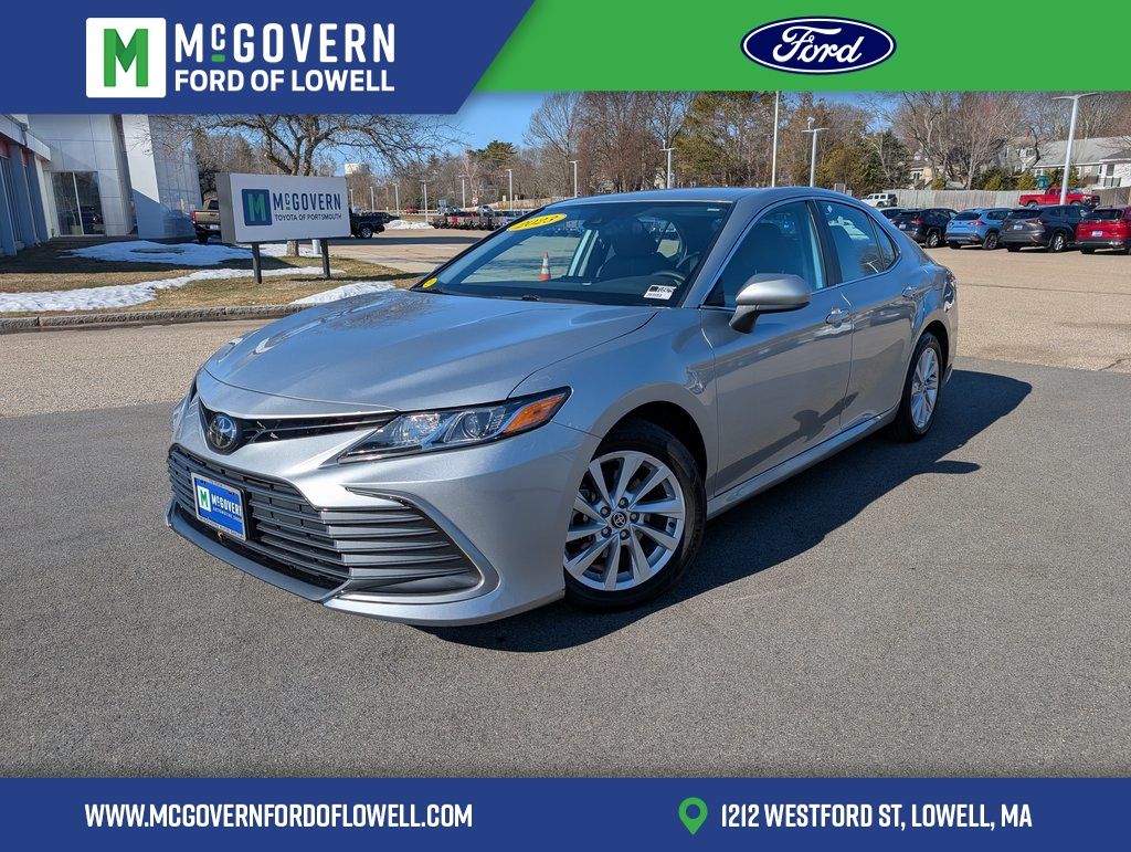 Silver 2023 Toyota Camry LE AWD Sedan All-Wheel Drive 8-Speed Automatic