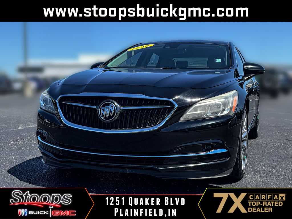 Black Onyx 2018 Buick LaCrosse Sedan All-Wheel Drive 9-Speed Automatic