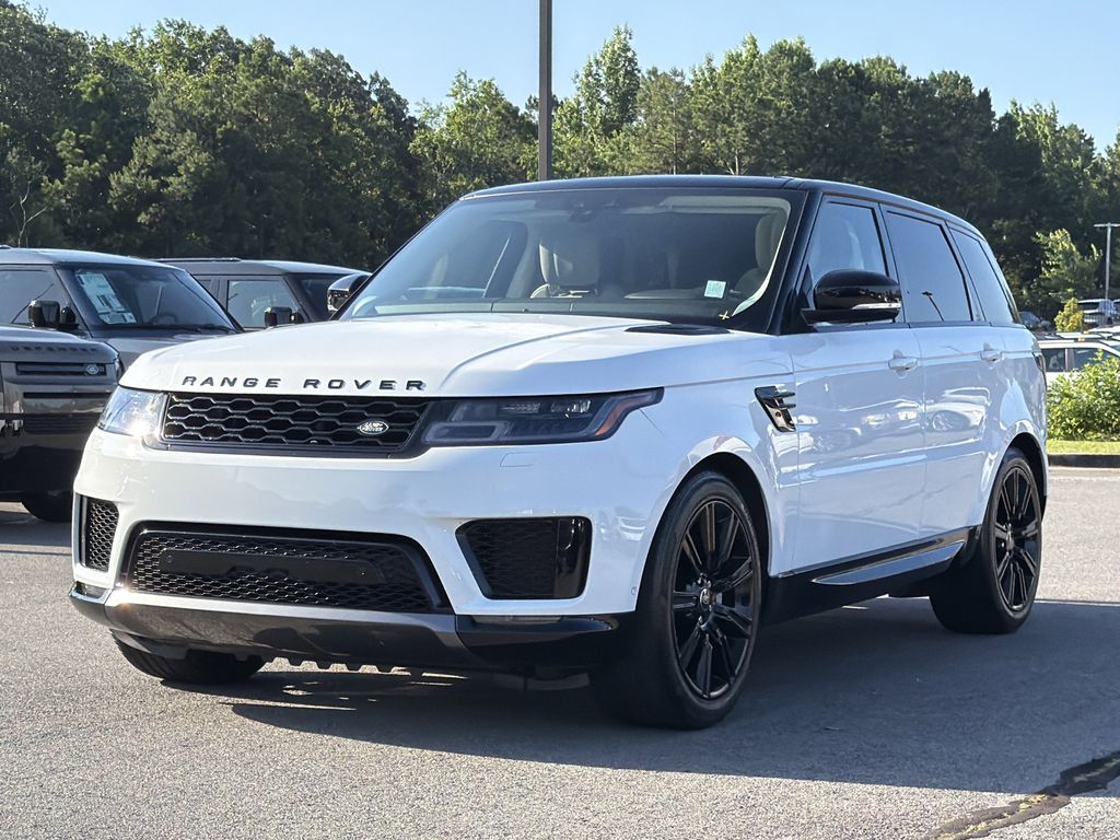 Fuji White 2022 Land Rover Range Rover Sport HSE Silver Edition AWD Pickup Truck All-Wheel Drive 8-Speed Automatic