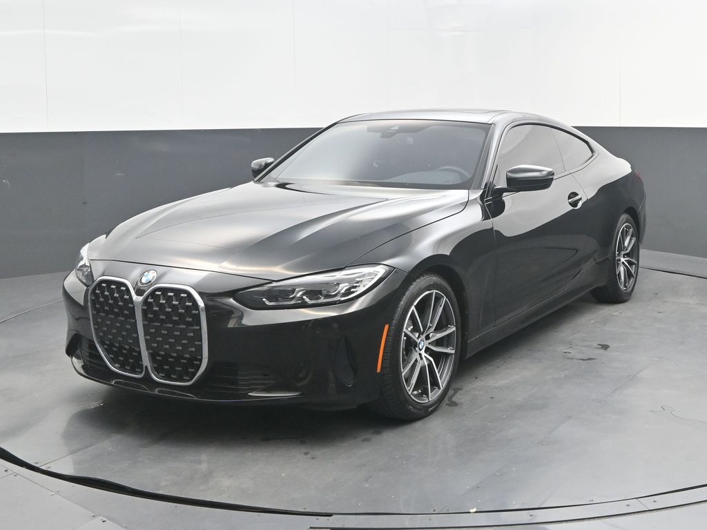 Jet Black 2023 BMW 4 Series Coupe Rear-Wheel Drive 8-Speed Automatic