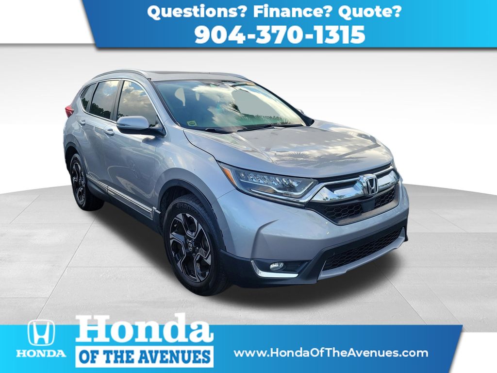 Lunar Silver Metallic 2018 Honda CR-V SUV / Crossover All-Wheel Drive Continuously Variable Transmission