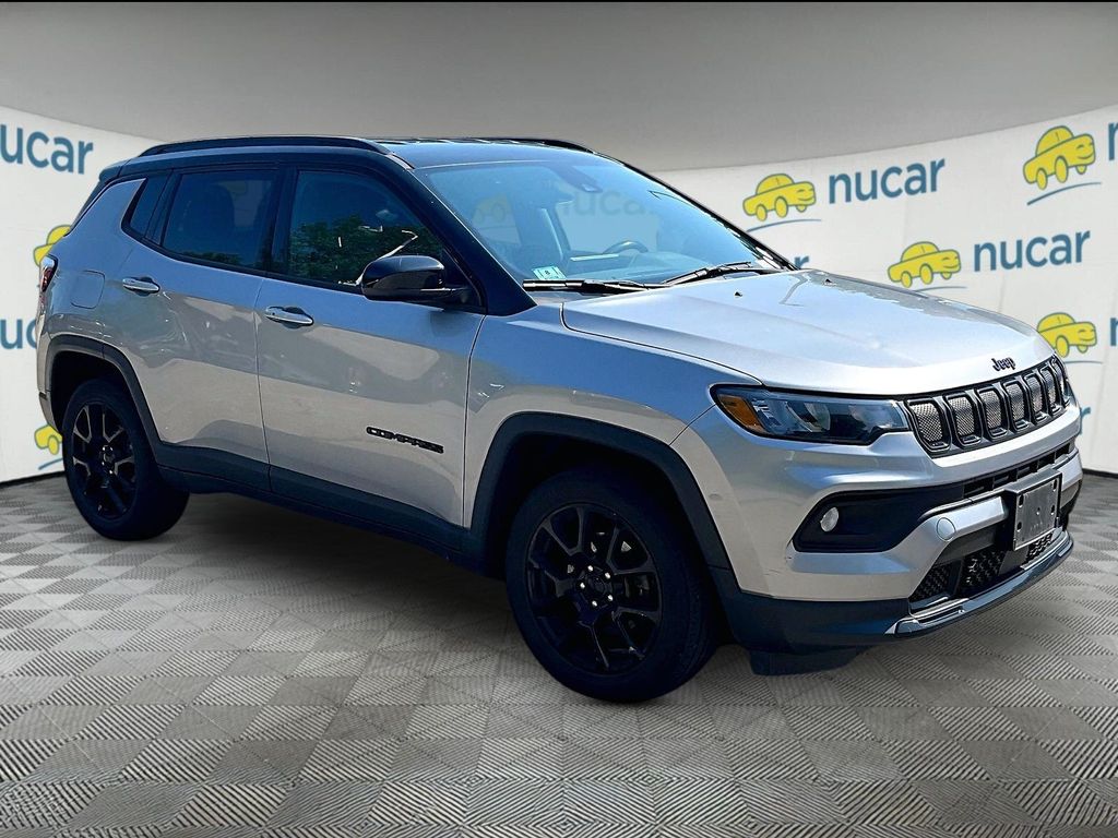 Billet Silver Metallic Clearcoat 2022 Jeep Compass SUV / Crossover Four-Wheel Drive 9-Speed Automatic
