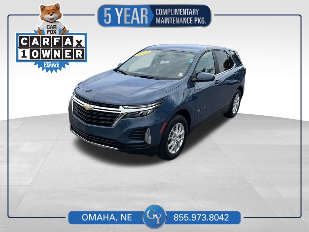 Lakeshore Blue Metallic 2024 Chevrolet Equinox SUV / Crossover Four-Wheel Drive 6-Speed Automatic Overdrive