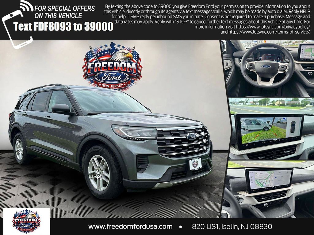 Gray Metallic 2026 Ford Explorer SUV / Crossover All-Wheel Drive Automatic