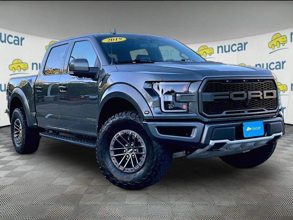 Gray (Magnetic) 2019 Ford F-150 Pickup Truck Four-Wheel Drive Automatic