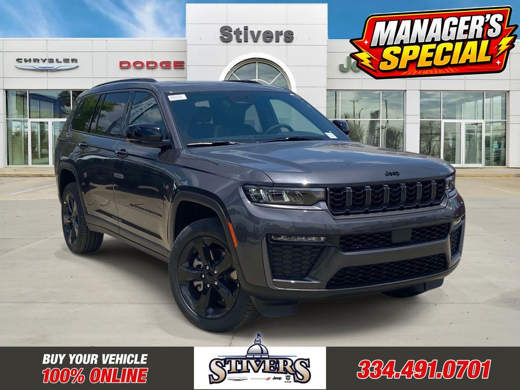 Baltic Gray Metallic Clearcoat 2026 Jeep Grand Cherokee L SUV / Crossover 4X2 8-Speed Automatic