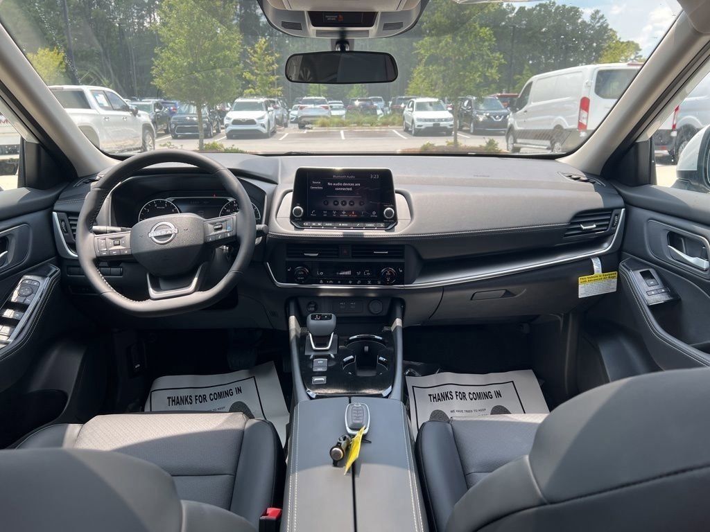 2025 Everest White Pearl Nissan Rogue SV FWD SUV