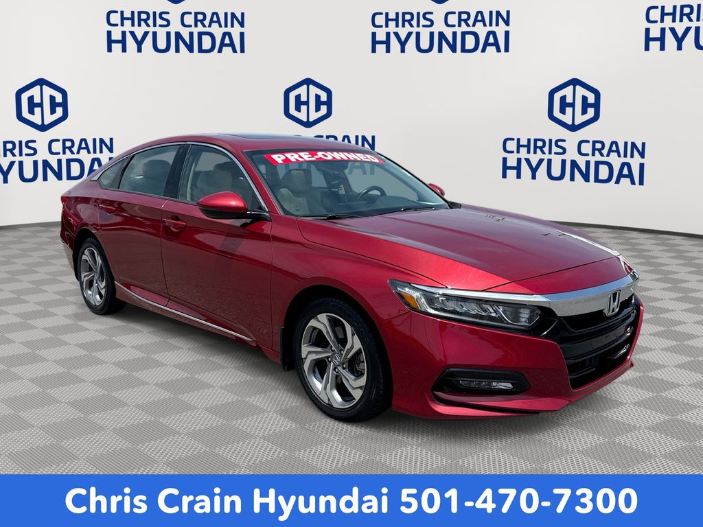 2018 Honda Accord 2.0T EX-L FWD Sedan Front-Wheel Drive Automatic