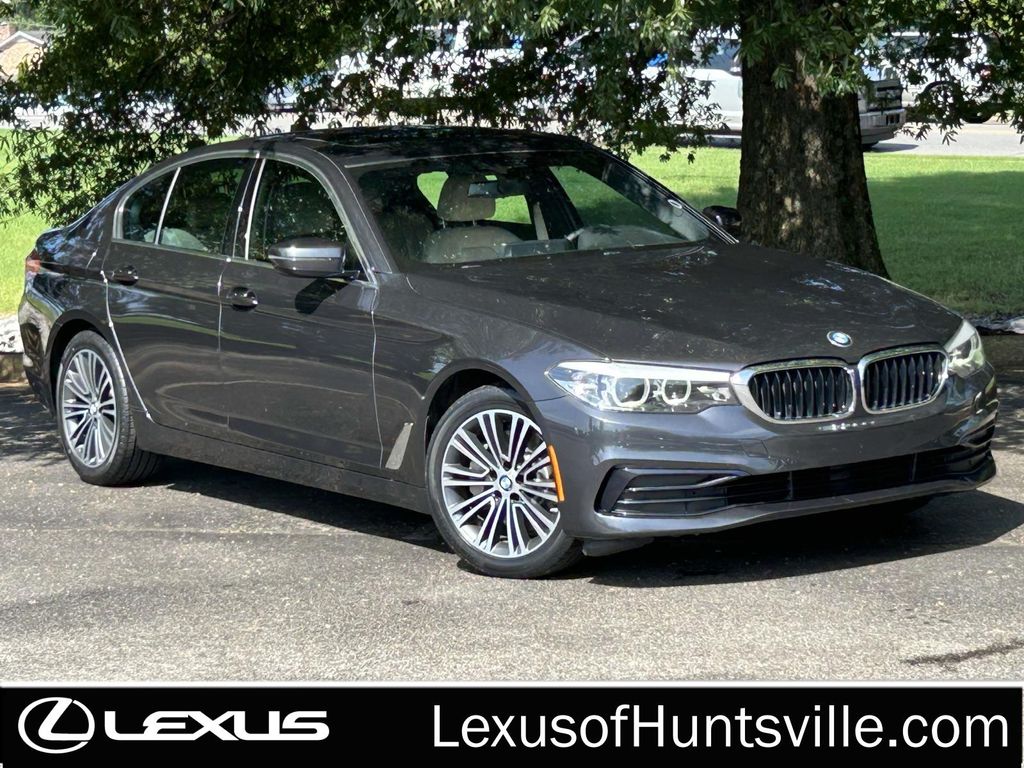 Gray (Dark Graphite) 2019 BMW 5 Series Sedan Rear-Wheel Drive 8-Speed Automatic