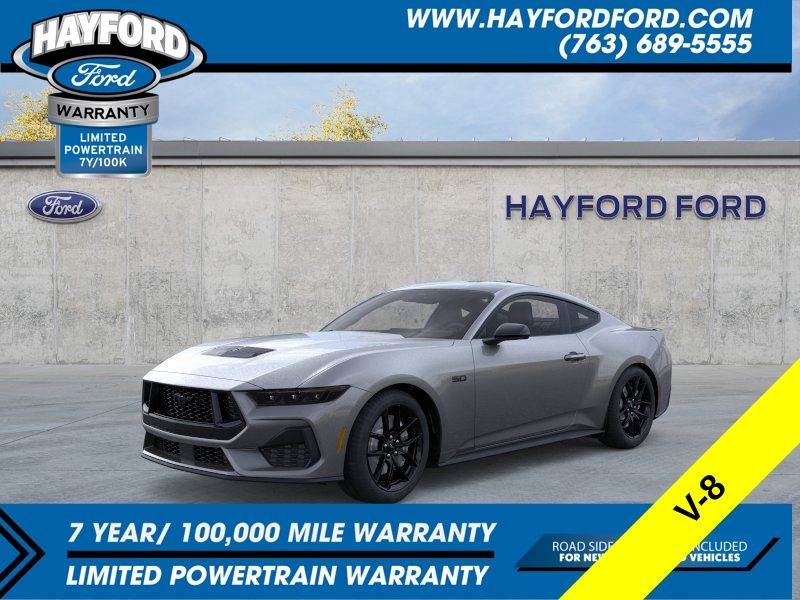 Carbonized Gray Metallic 2026 Ford Mustang Coupe Rear-Wheel Drive 6-Speed Manual