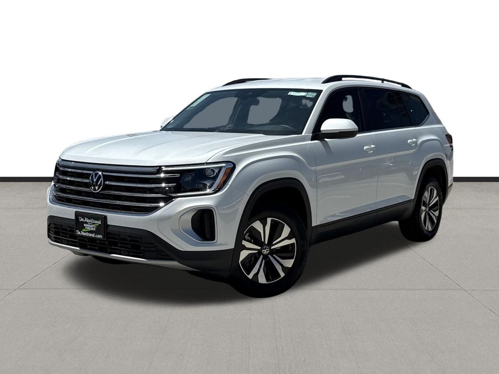 2026 Volkswagen Atlas 2.0T SE White at DeMontrond Auto Country