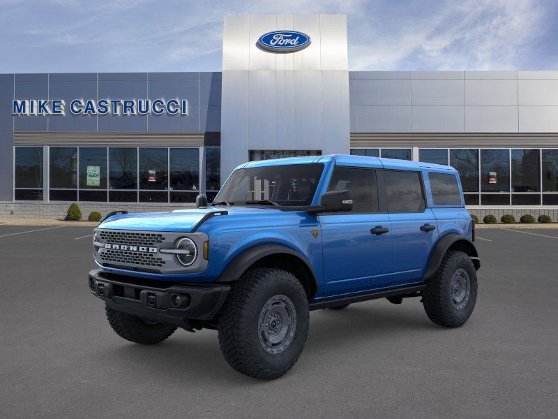 Velocity Blue Metallic 2025 Ford Bronco Badlands 4-Door 4WD SUV / Crossover Four-Wheel Drive Automatic