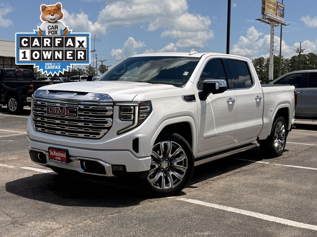 2024 GMC Sierra 1500 Denali White at Bayway Cadillac of The Woodlands