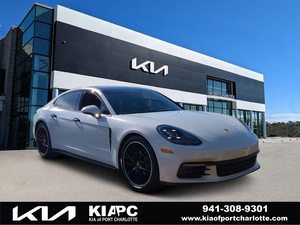 Carrara White Metallic 2018 Porsche Panamera 4S AWD Sedan All-Wheel Drive 8-Speed Automatic