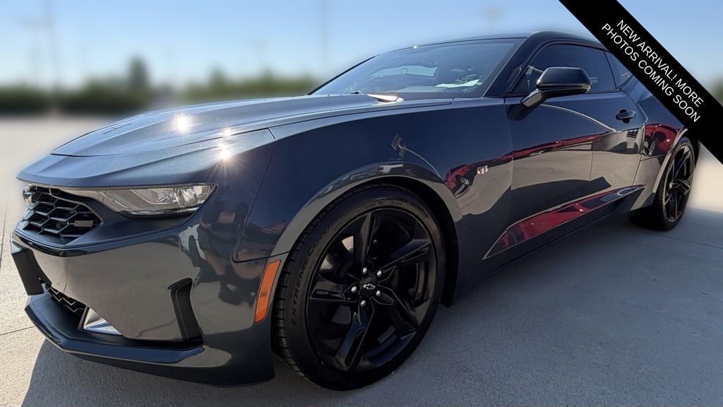 Gray (Satin Steel Metallic) 2020 Chevrolet Camaro Coupe Rear-Wheel Drive Automatic