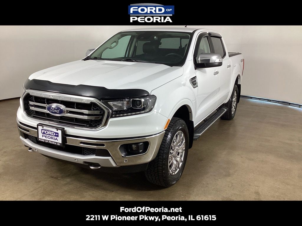 Oxford White 2021 Ford Ranger Pickup Truck Four-Wheel Drive Automatic