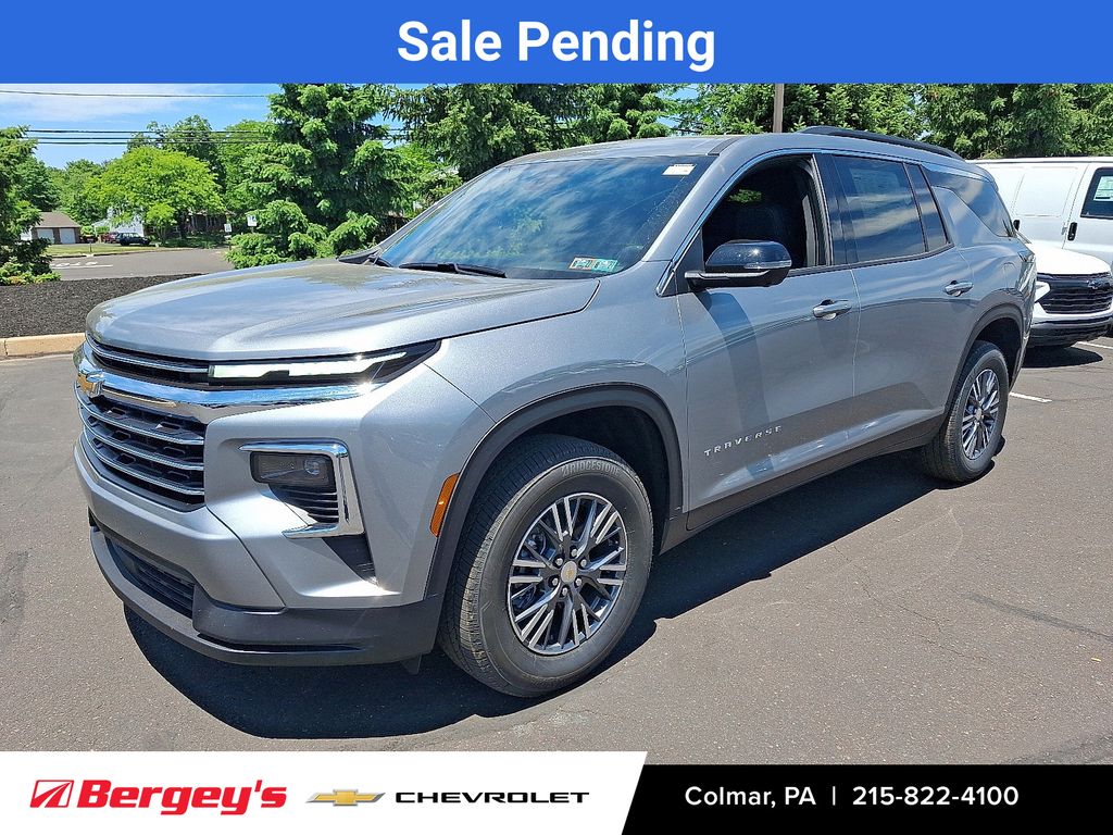 Sterling Gray Metallic 2026 Chevrolet Traverse SUV / Crossover Four-Wheel Drive 8-Speed Automatic
