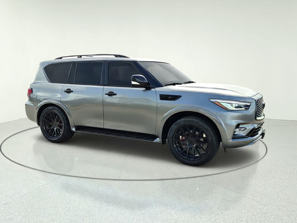 2021 INFINITI QX80 Premium Select Gray at Bayway Cadillac Southwest