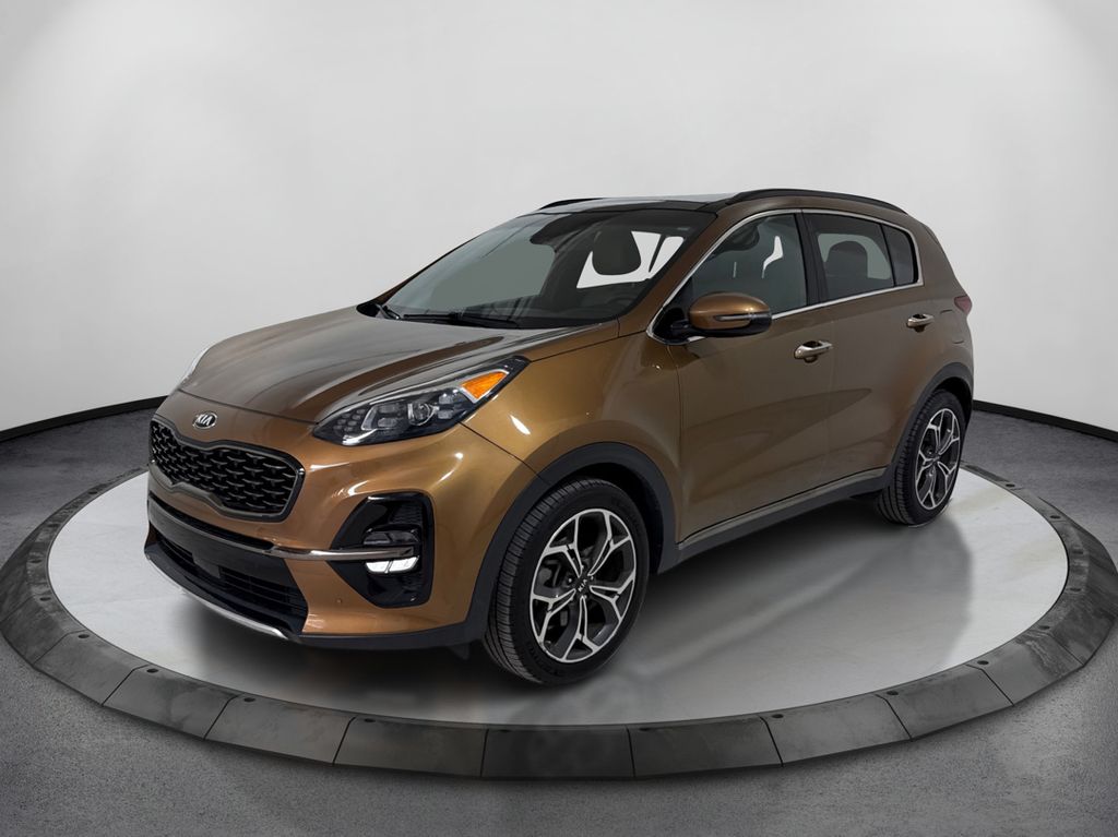 Red (Burnished Copper) 2020 Kia Sportage SUV / Crossover Front-Wheel Drive 6-Speed Automatic Overdrive