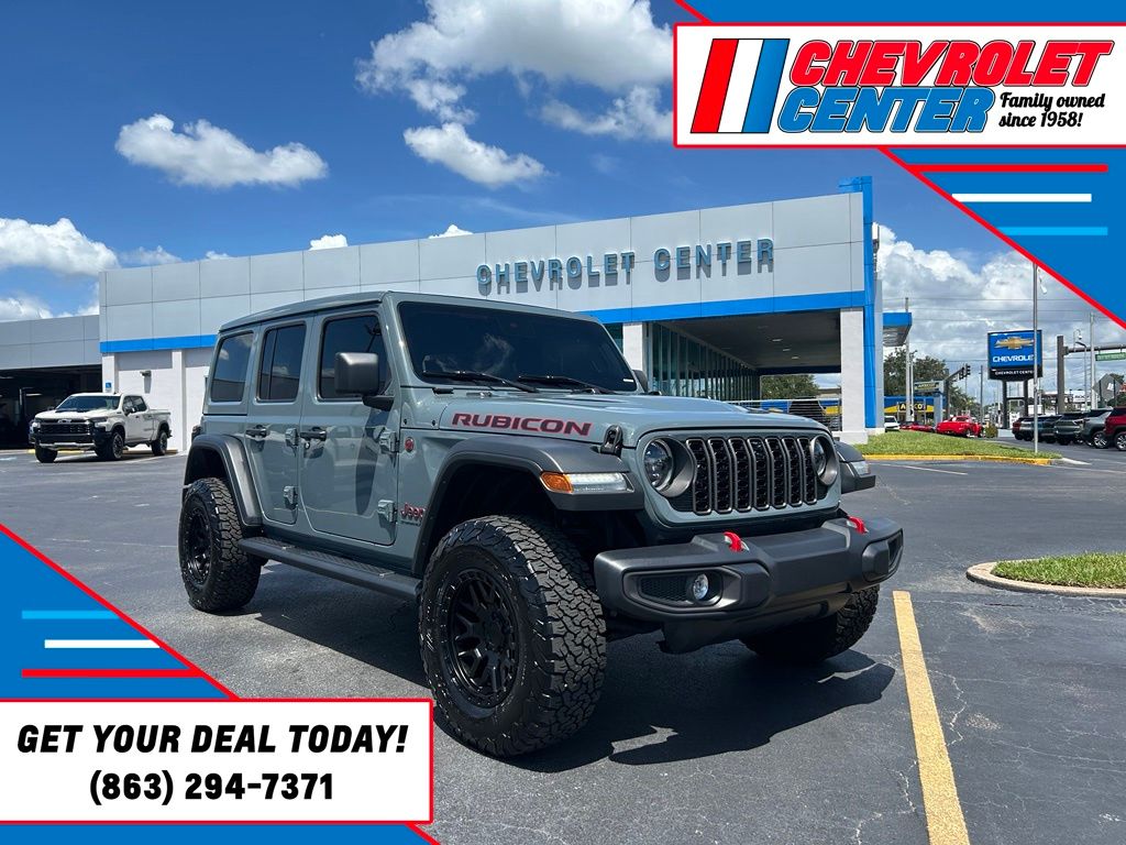 Anvil Clear Coat 2024 Jeep Wrangler SUV / Crossover Four-Wheel Drive 8-Speed Automatic