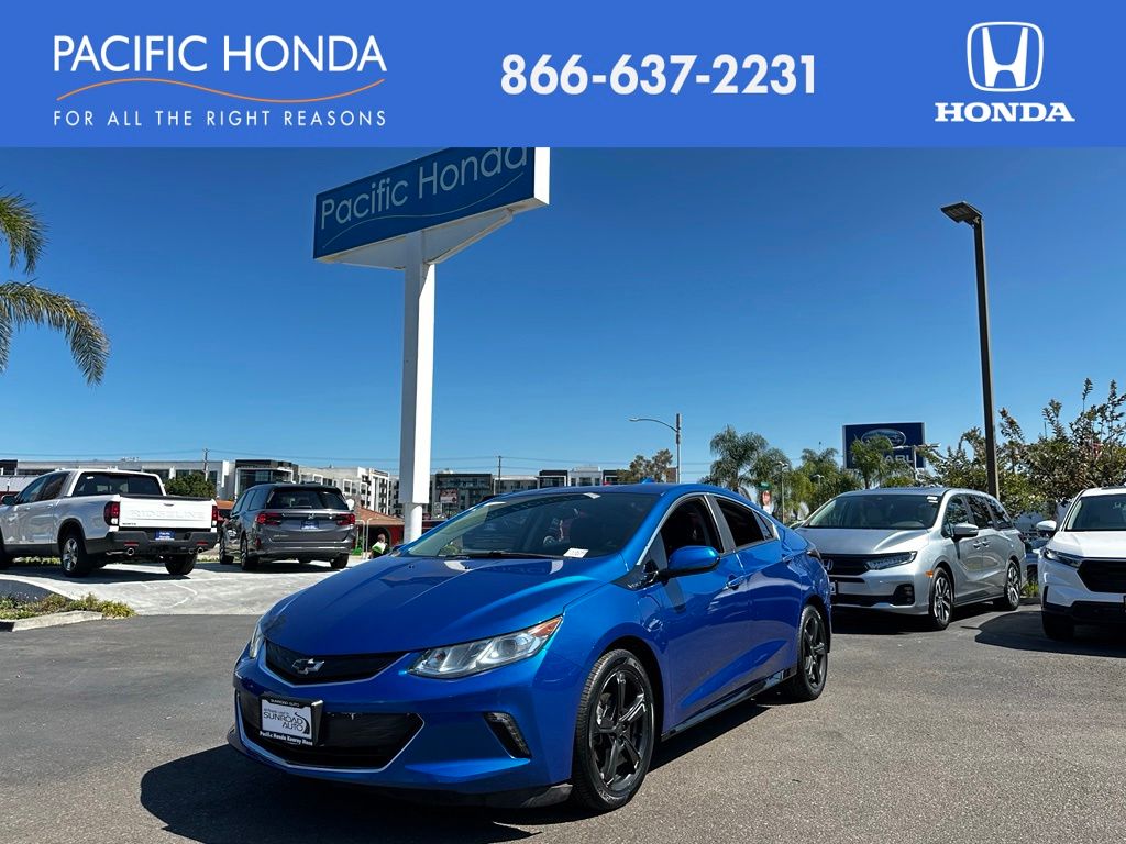 Kinetic Blue Metallic 2016 Chevrolet Volt Hatchback Front-Wheel Drive 1-Speed Automatic