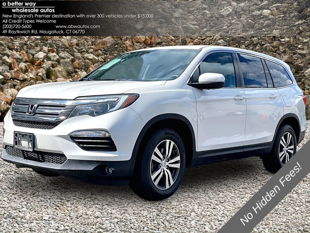White 2017 Honda Pilot SUV / Crossover All-Wheel Drive 6-Speed Automatic