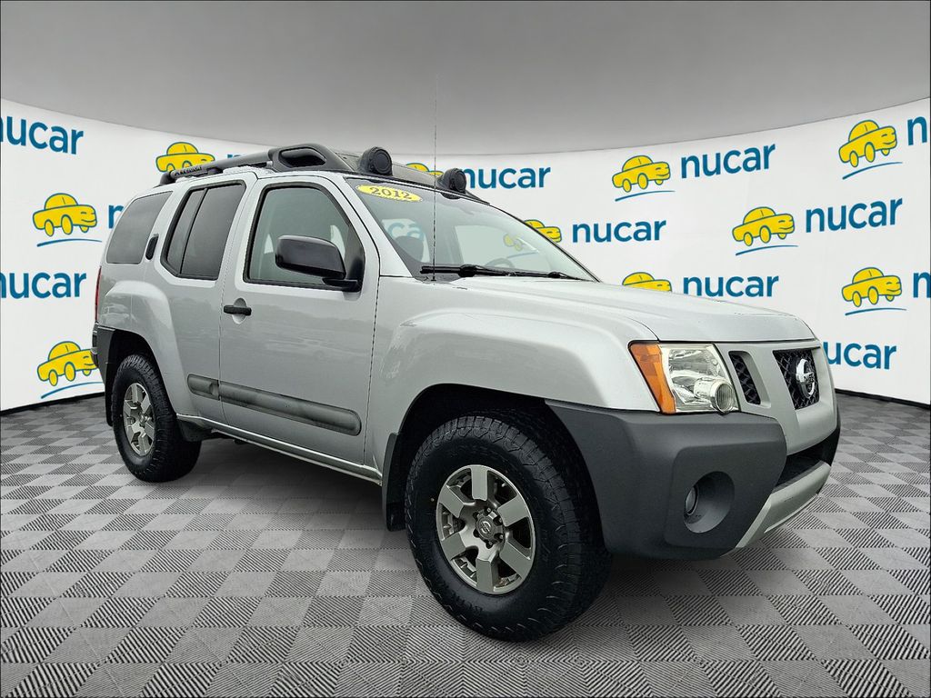 Brilliant Silver 2012 Nissan Xterra SUV / Crossover 5-Speed Automatic