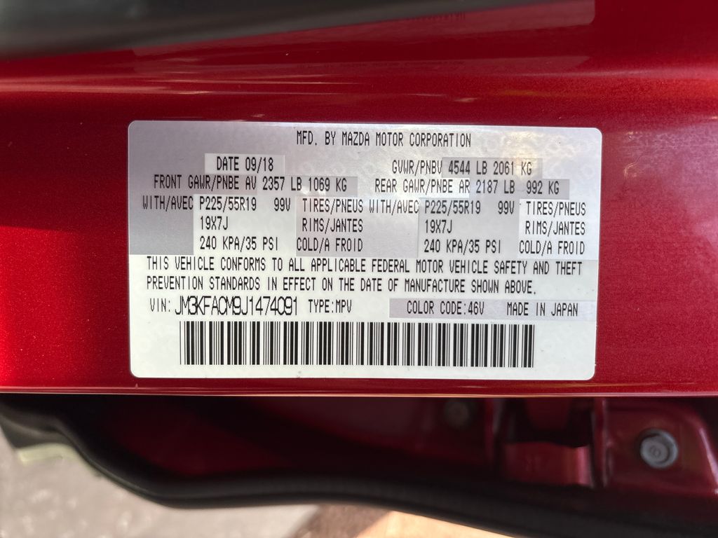 Used 2018 Red Mazda Touring image 30