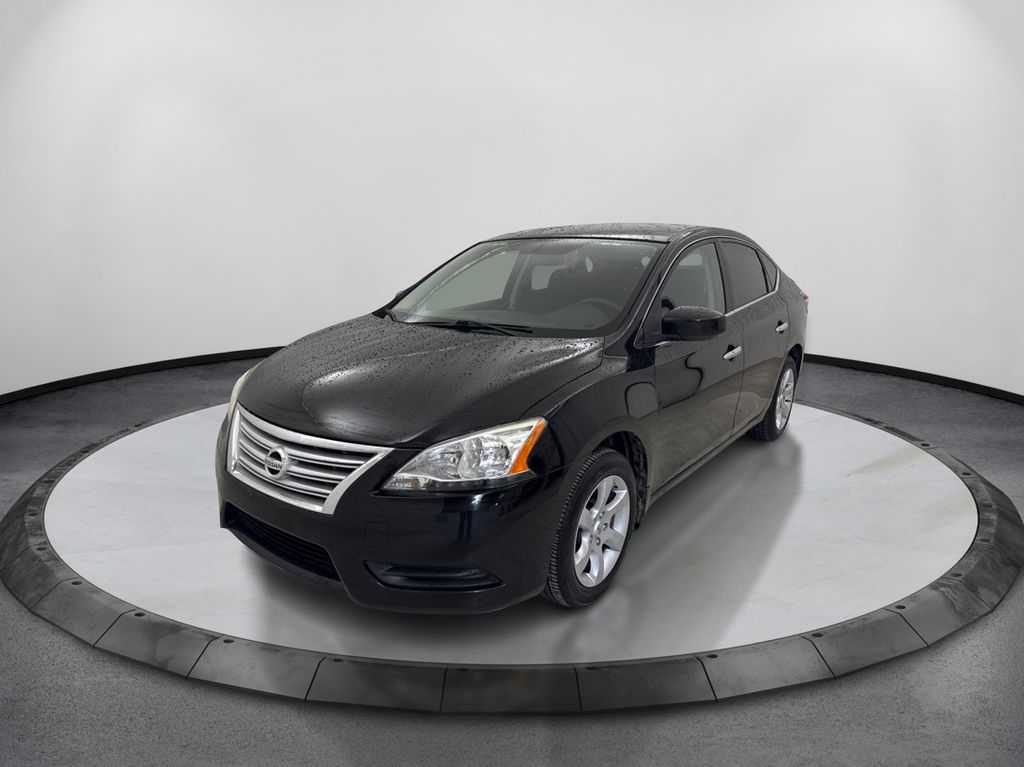 2013 Nissan Sentra Negro (Super Black) Sedán Tracción delantera Transmisión variable continua