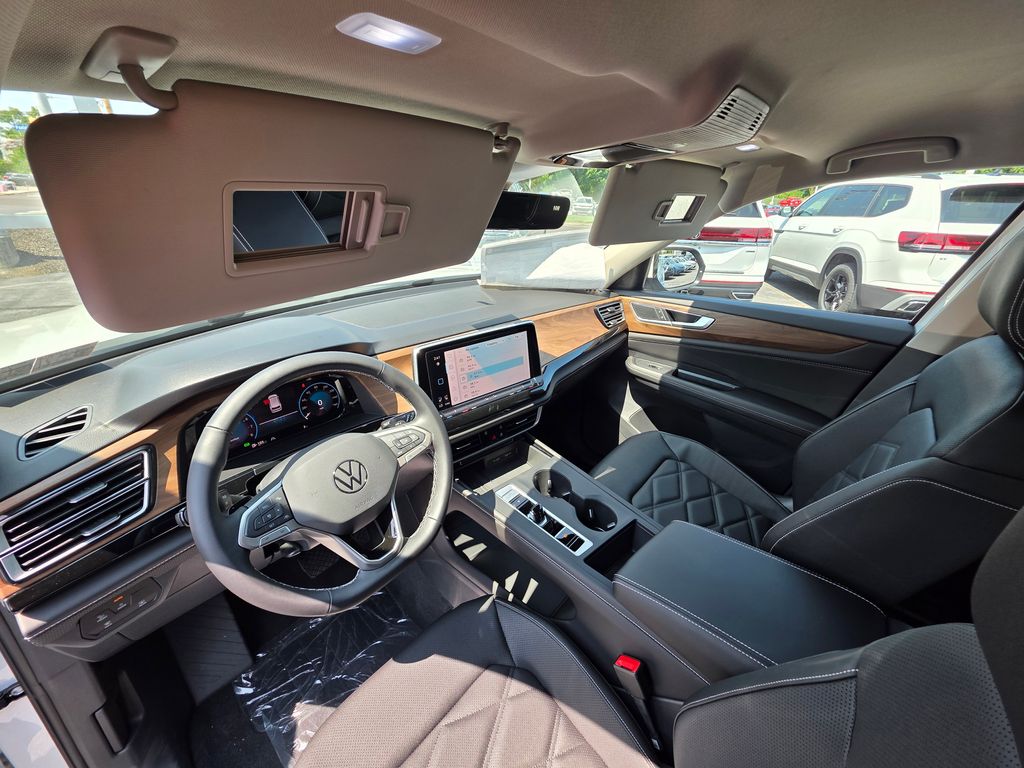 2026 Volkswagen Atlas 2.0T SE White/off-white at Sutliff Volkswagen