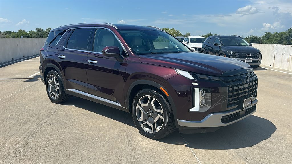 2024 Hyundai Palisade Limited Red at DeMontrond Gulf Freeway