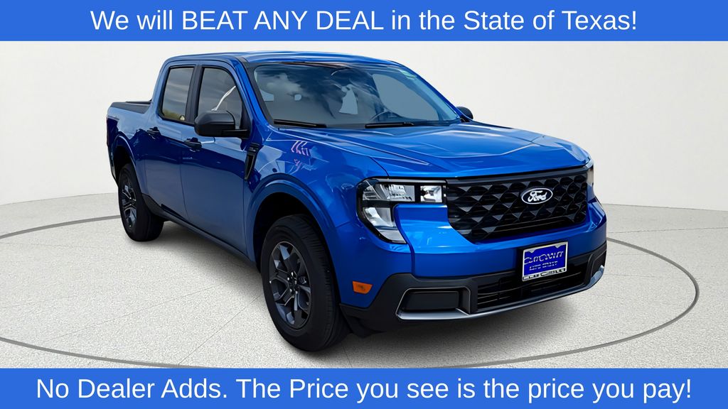 Blue 2026 Ford Maverick Pickup Truck All-Wheel Drive 8-Speed Automatic