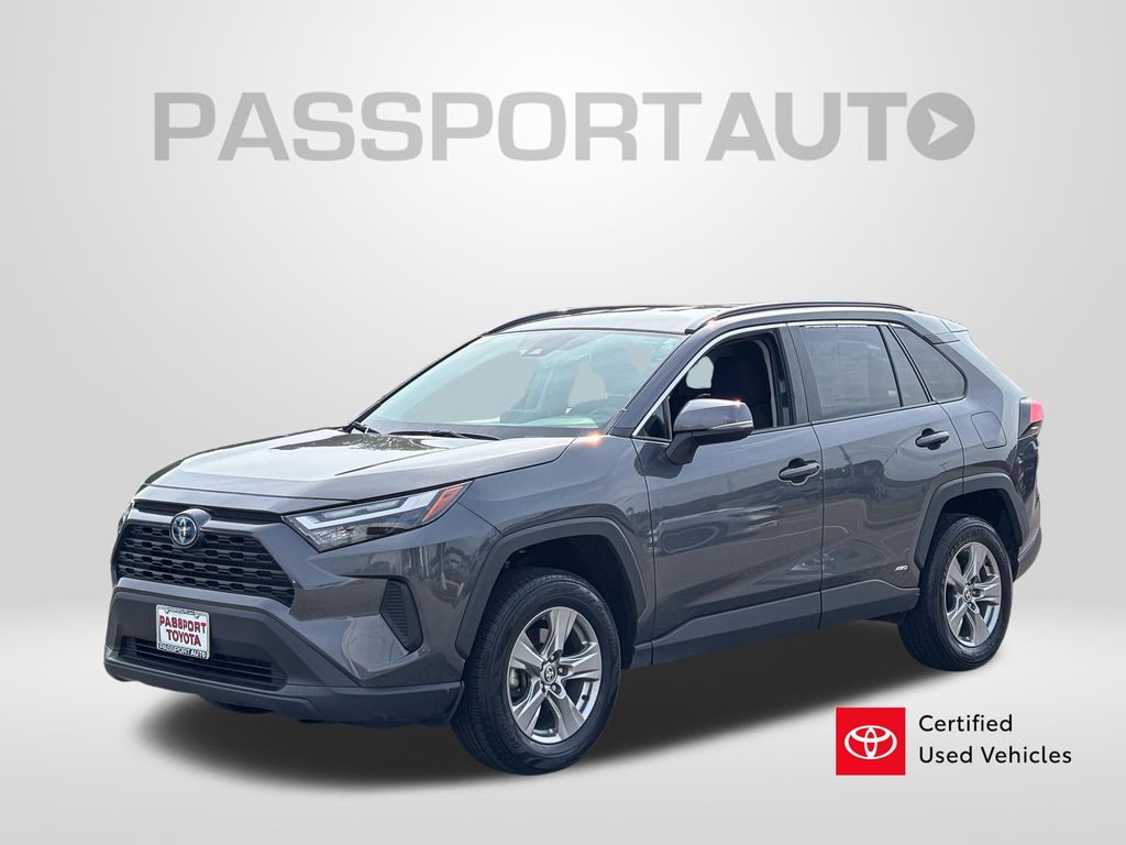 Magnetic Gray Metallic 2024 Toyota RAV4 Hybrid SUV / Crossover All-Wheel Drive Automatic