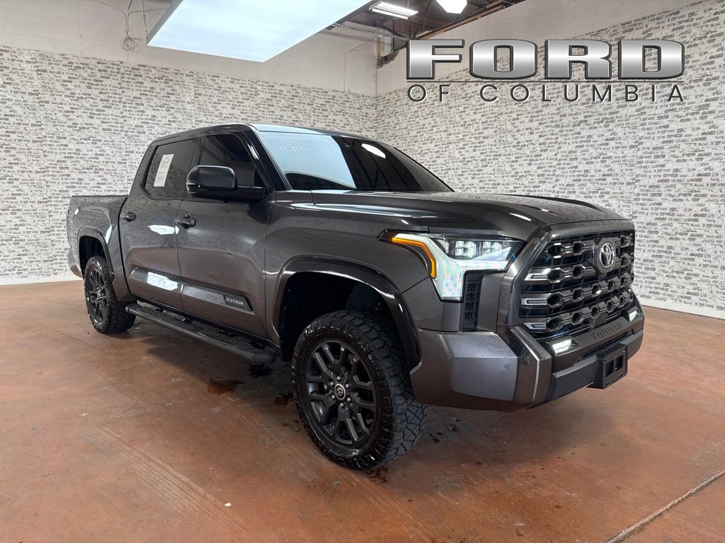 Magnetic Gray Metallic 2022 Toyota Tundra Pickup Truck Four-Wheel Drive Automatic