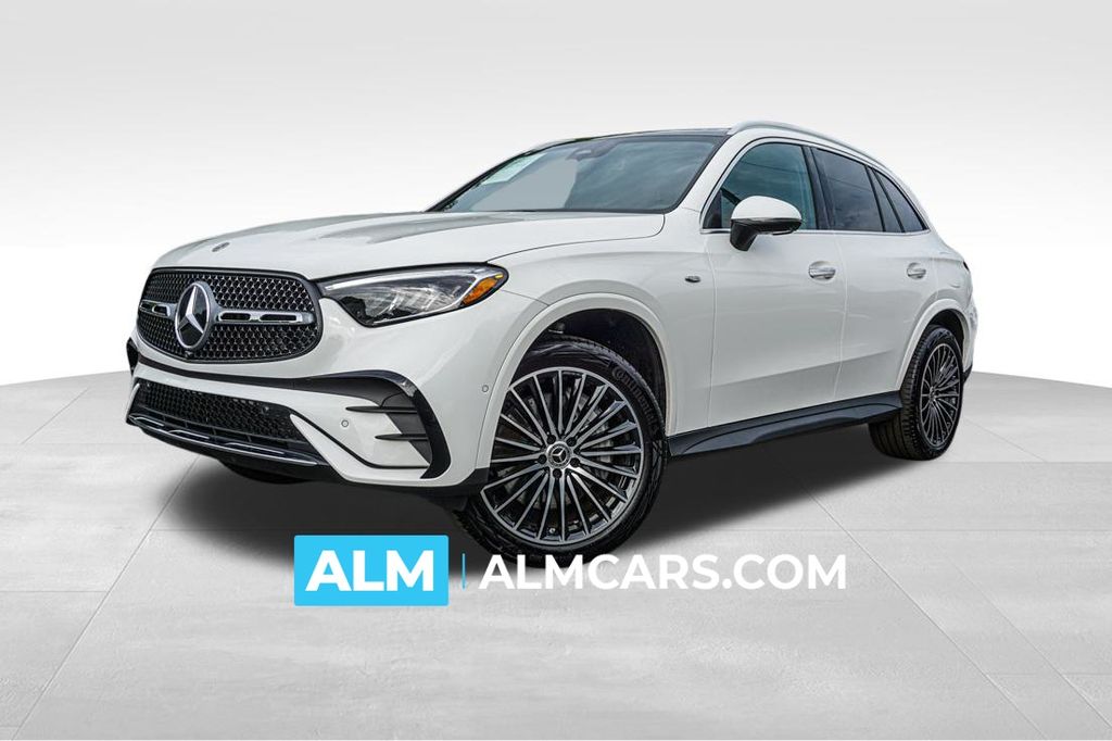 Polar White 2025 Mercedes-Benz GLC GLC 350e 4MATIC SUV / Crossover All-Wheel Drive 9-Speed Automatic