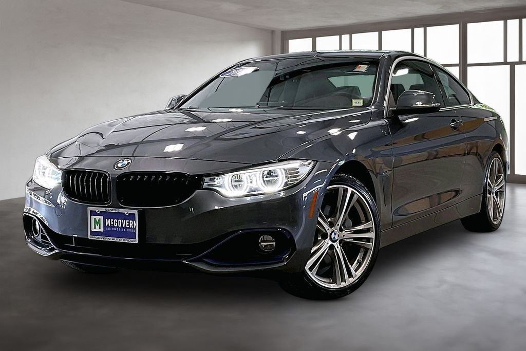 Mineral Gray Metallic 2017 BMW 4 Series Coupe All-Wheel Drive 8-Speed Automatic