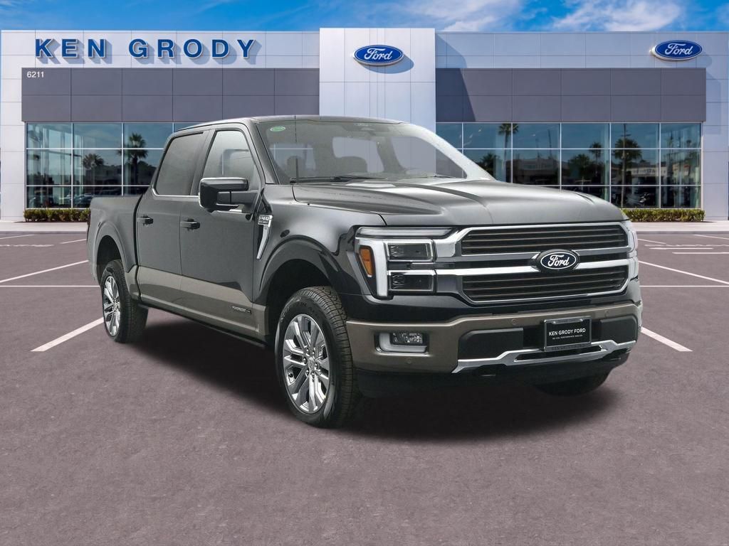 Black Metallic 2026 Ford F-150 King Ranch SuperCrew 4WD Pickup Truck Four-Wheel Drive Automatic