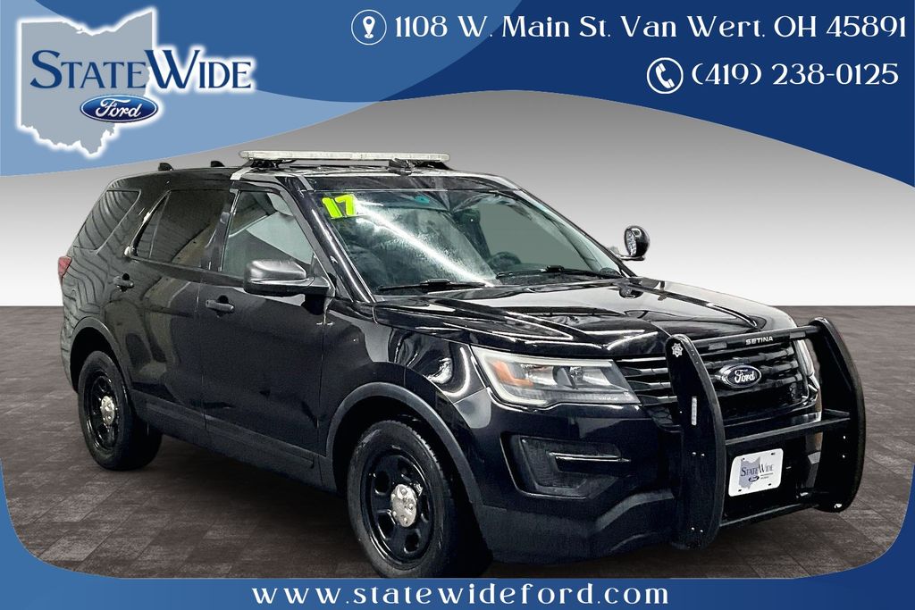 Shadow Black 2017 Ford Explorer SUV / Crossover All-Wheel Drive 6-Speed Automatic
