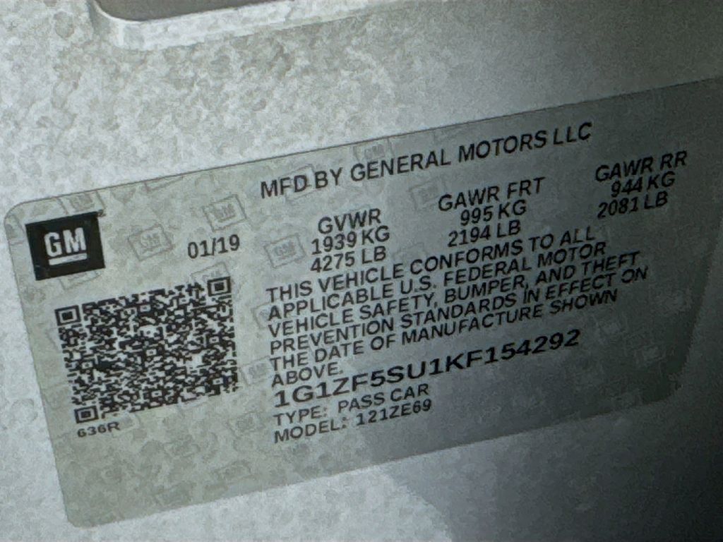 Used Car 2019 Chevrolet Malibu  Hybrid For Sale Under $15,000 In Austin, Texas