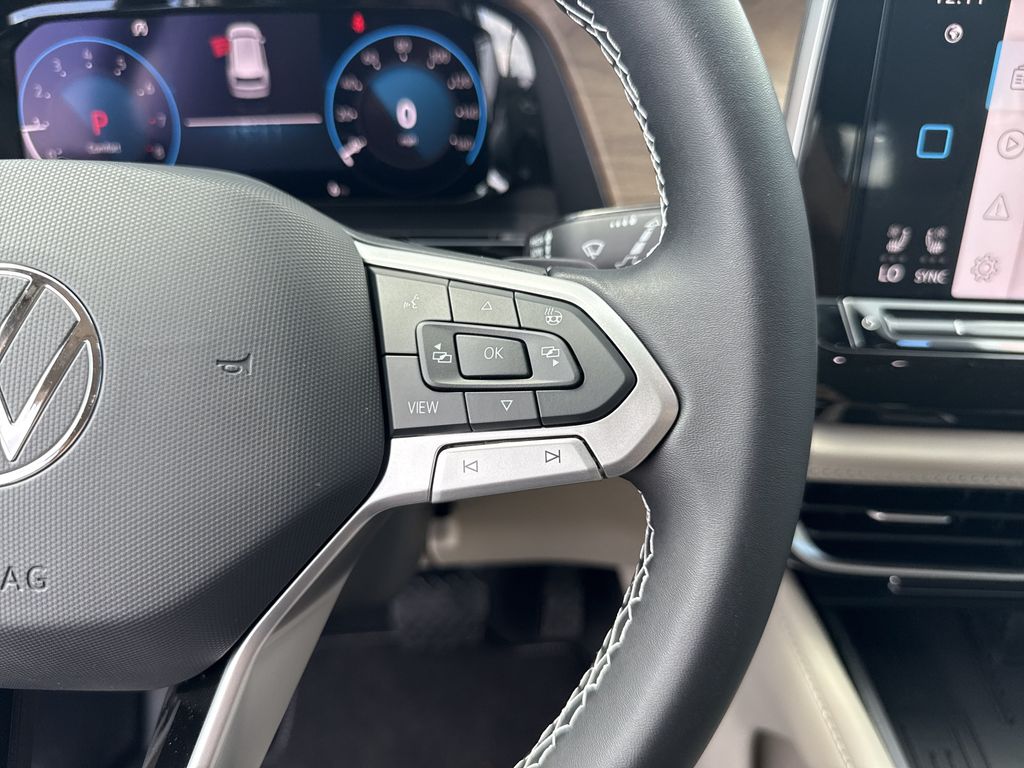 2026 Volkswagen Atlas 2.0T SE White at Bayshore Chrysler Jeep Dodge Ram