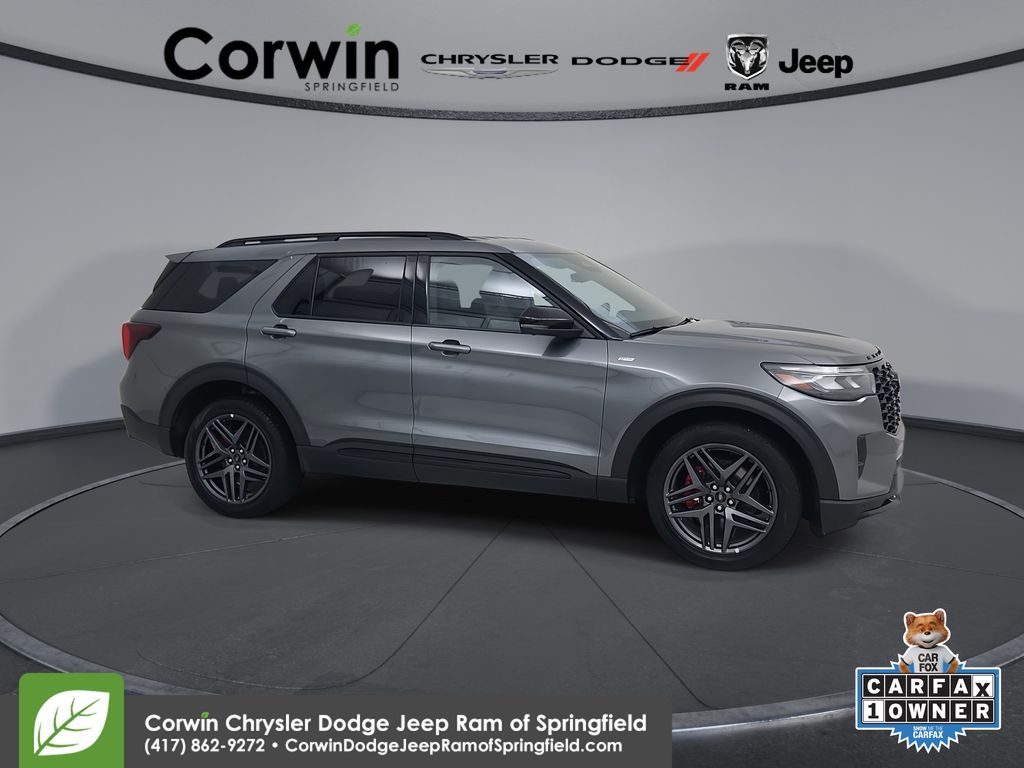 Gray Metallic 2025 Ford Explorer SUV / Crossover All-Wheel Drive Automatic