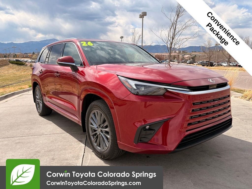 Matador Red Mica 2026 Lexus TX 350 AWD SUV / Crossover All-Wheel Drive 8-Speed Automatic