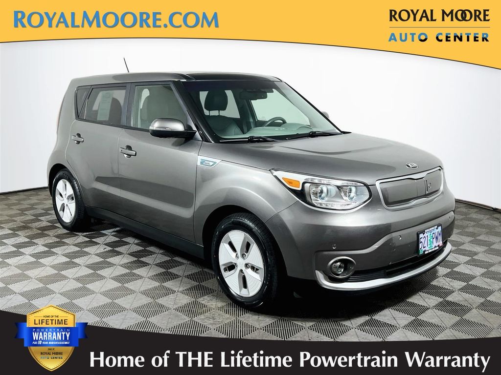 Titanium Gray Metallic 2016 Kia Soul EV Wagon Front-Wheel Drive 1-Speed Automatic