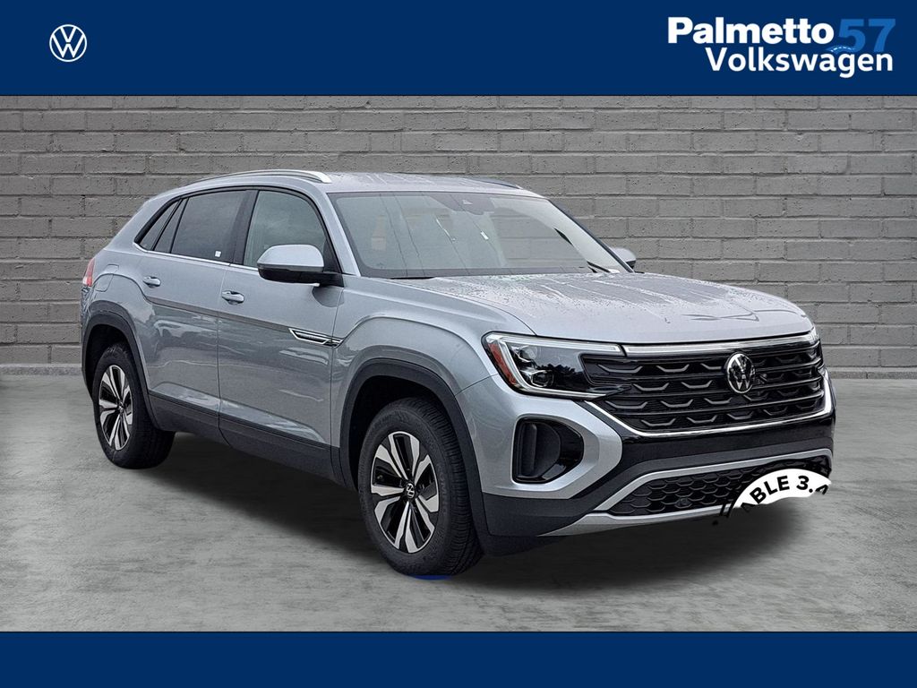 Silver 2026 Volkswagen Atlas Cross Sport SUV / Crossover Front-Wheel Drive 8-Speed Automatic