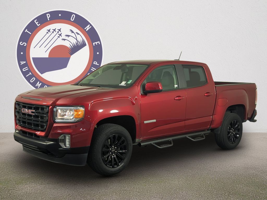 Cayenne Red Tintcoat 2022 GMC Canyon Pickup Truck 4X2 8-Speed Automatic