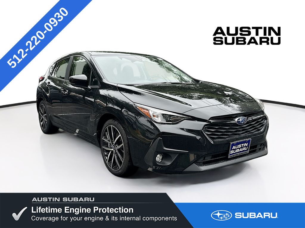 Black 2026 Subaru Impreza Wagon All-Wheel Drive Continuously Variable Transmission