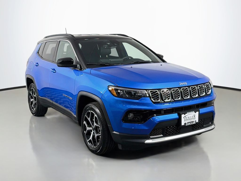 Hydro Blue Pearlcoat 2026 Jeep Compass SUV / Crossover Four-Wheel Drive 8-Speed Automatic