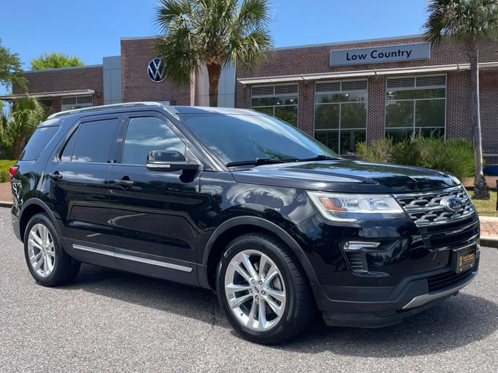 Shadow Black 2018 Ford Explorer SUV / Crossover Front-Wheel Drive 6-Speed Automatic